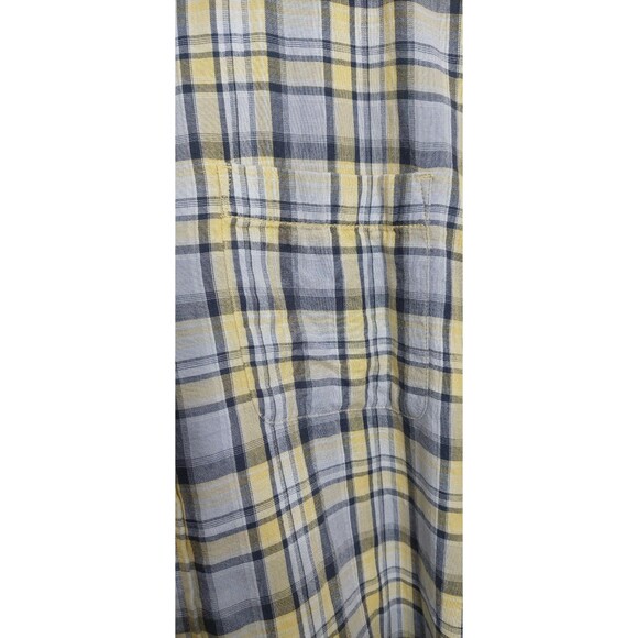 The North Face Men's Size XXL Short Sleeve Shirt Button Down Plaid Lined - Picture 3 of 13